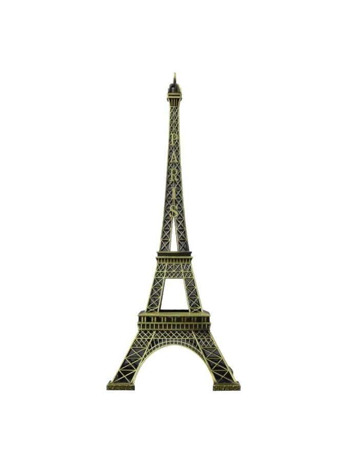 Eiffel Tower Paris Sculpture, 3D Model Table Décor Souvenir, Elegant Home & Office Showpiece Small - Image 1